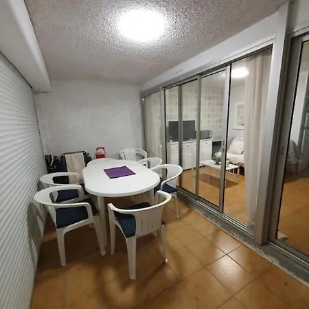 Apartment T2 Bis, 6p Secteur Richelieu Avec Terrasse, Piscine, Tennis, Parking Prive Agde